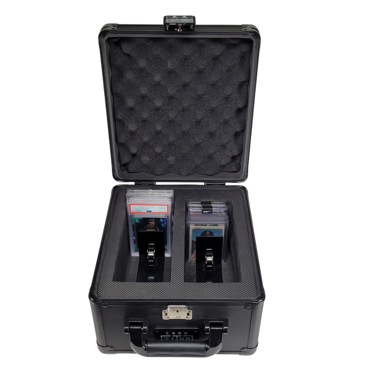Vault Trading Card Storage Box - Lockable Sports Cards - Image 1