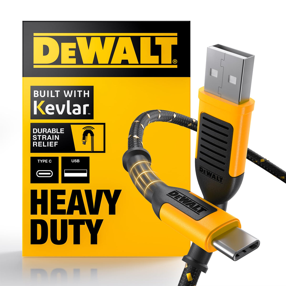 DEWALT Heavy Duty USB C Cable - Image 2