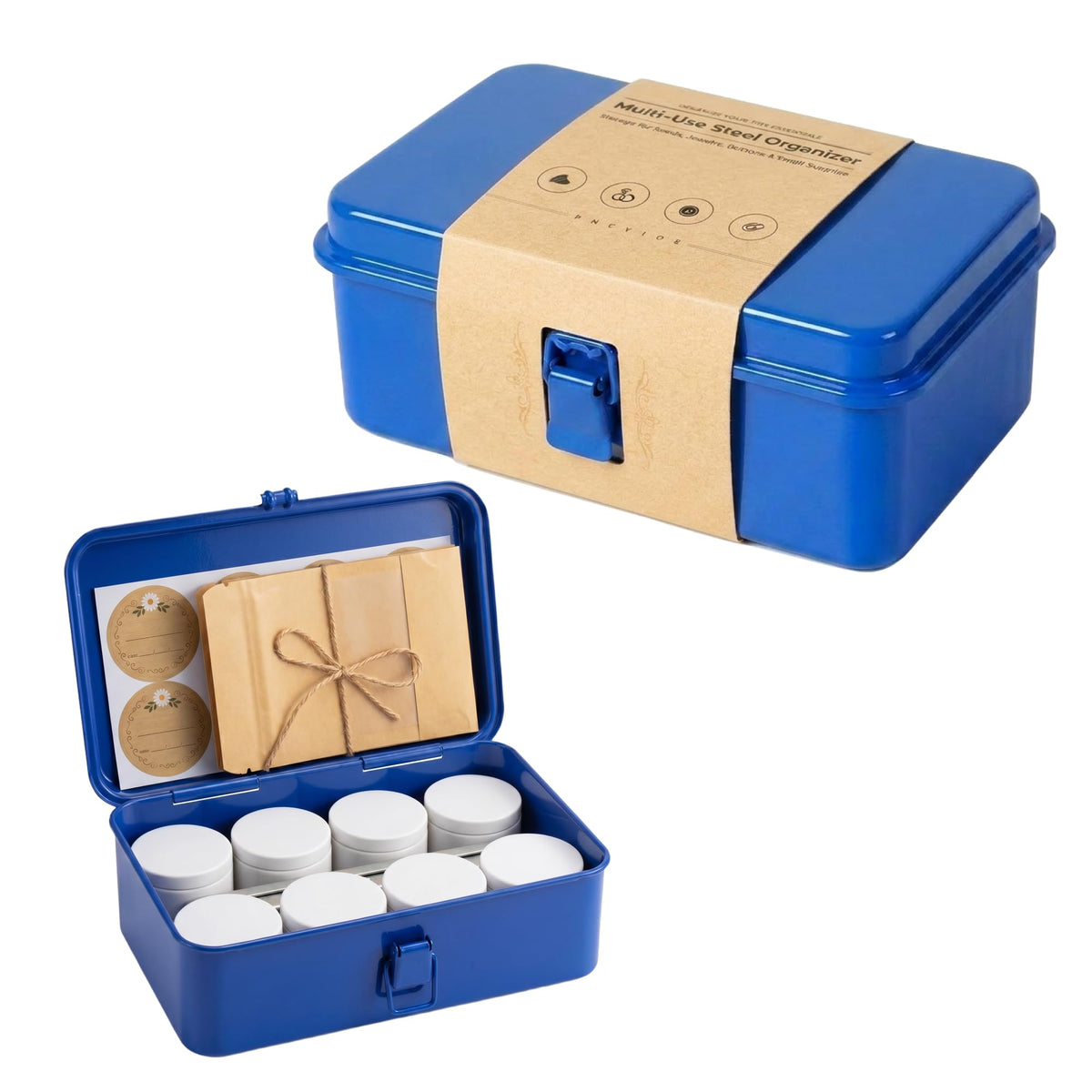 Steel Seed Kit, Tins & Pouches - Image 1