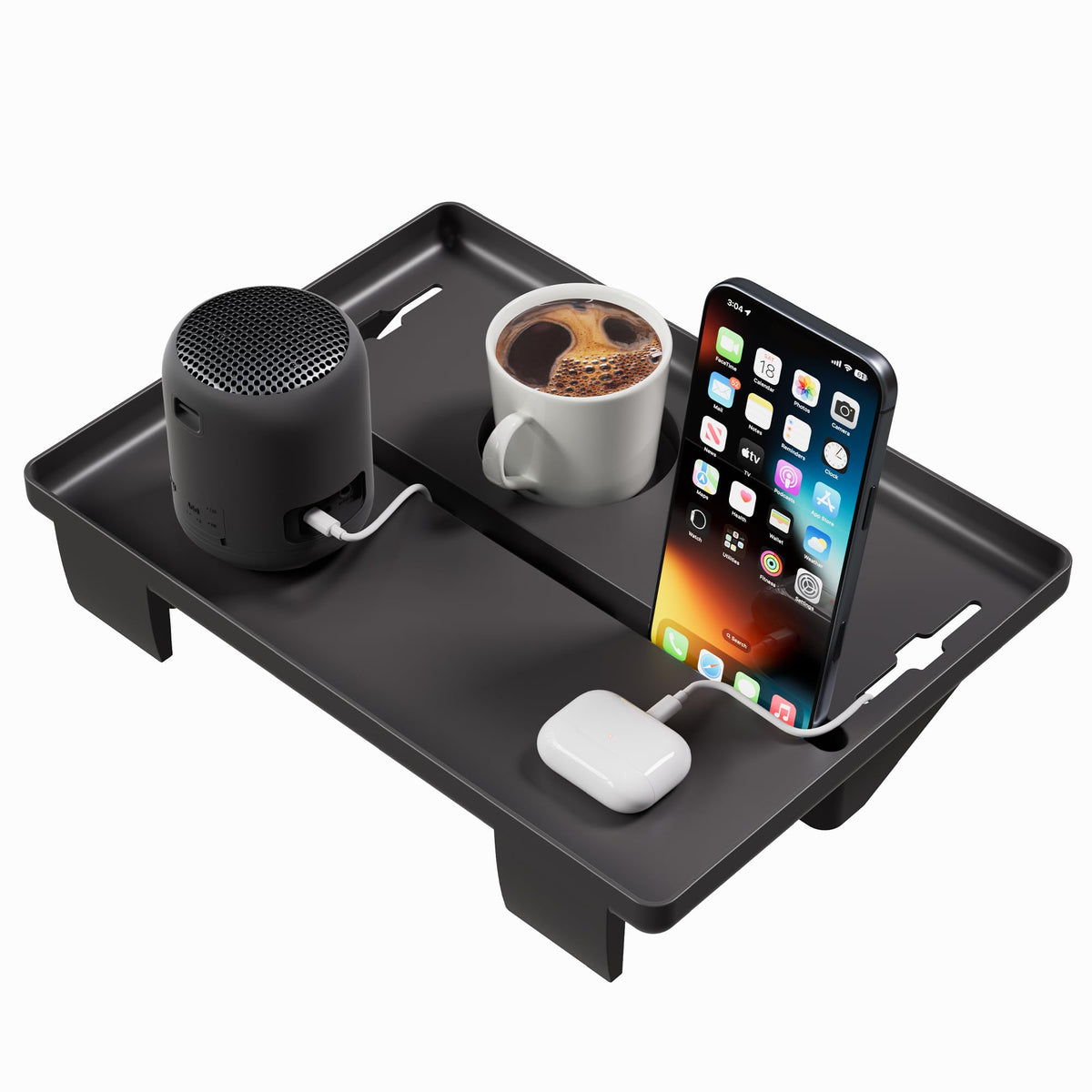 JOYMOOP Clip-On Bedside Shelf for Bunk Beds, Dorm Room Essentials - Image 1