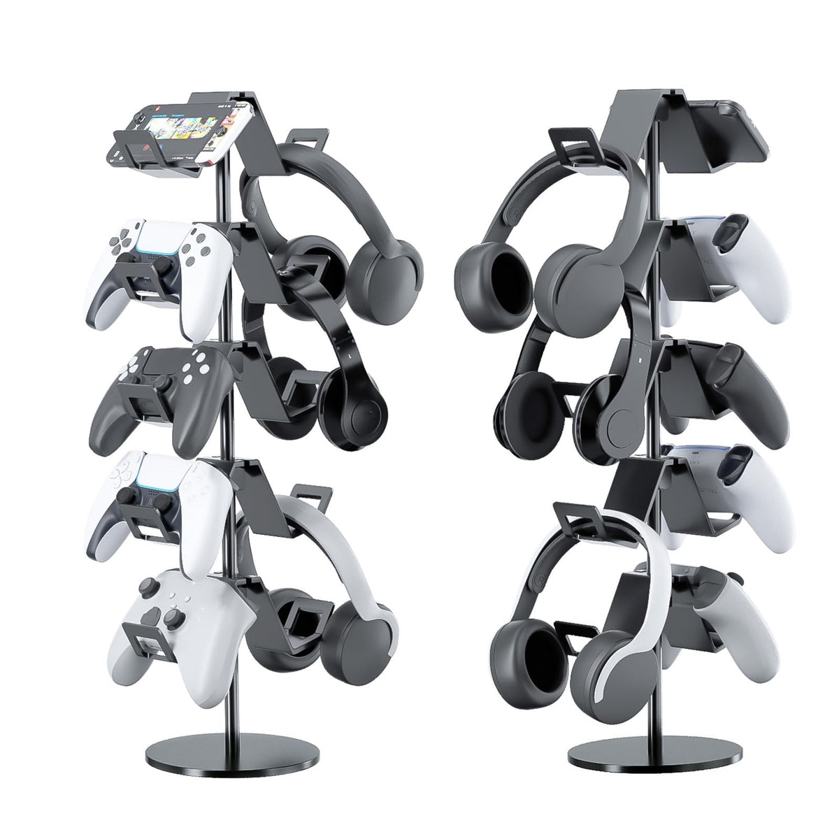 Controller Stand,5 Tier Headphone Holder for Classroom - Image 1