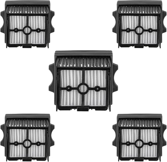 (5 Pack) Floor One S9 Artist Pro Replacement HEPA Filters Compatible with Tineco Floor ONE S5 Combo Cordless Wet Dry Vacuum Cleaner Filter, Accessories Kit (Note: Not applicable to Floor ONE S5/S3)