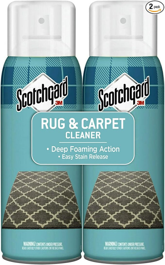 Scotchgard Rug and Carpet Cleaner, 2 Pack, 14 oz
