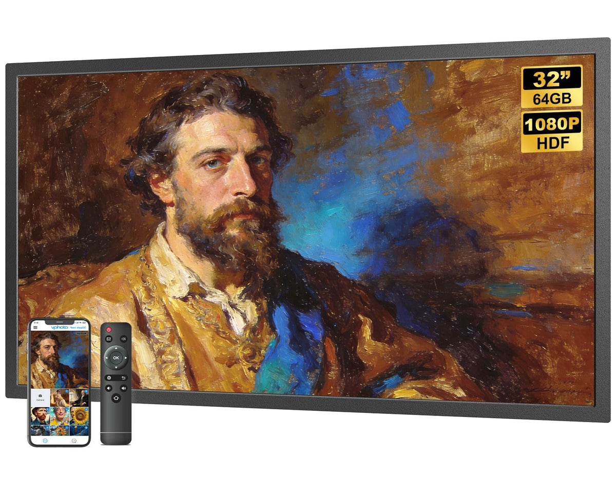 32-inch Digital Photo Frame Large-Picture-Frame - FHD IPS - Image 1
