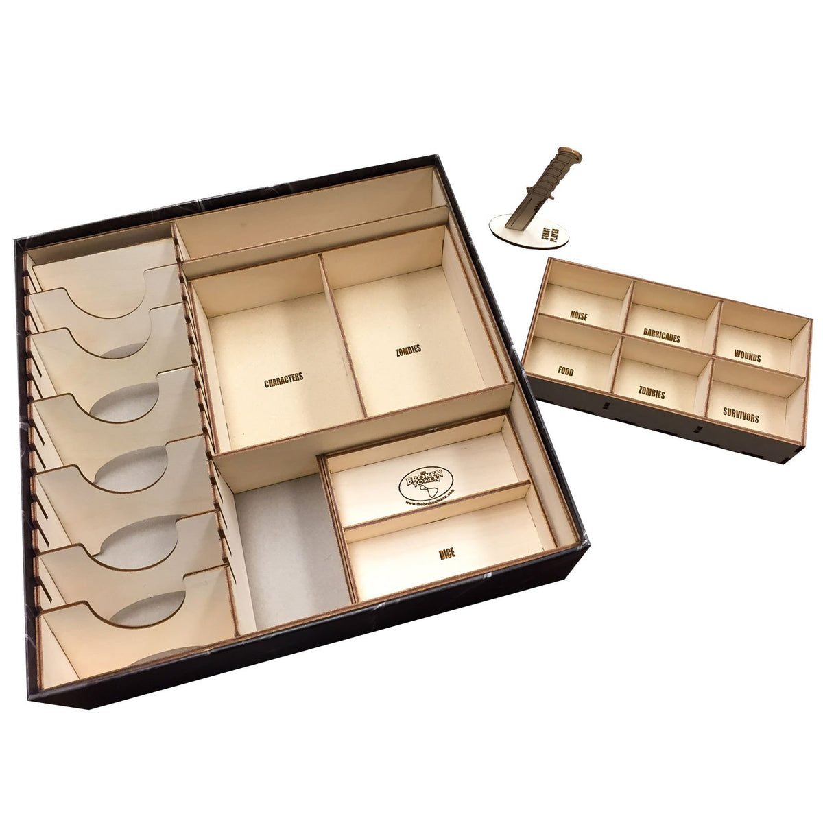 The Broken Token Board Game Organizer - Dead of Winter - Image 1