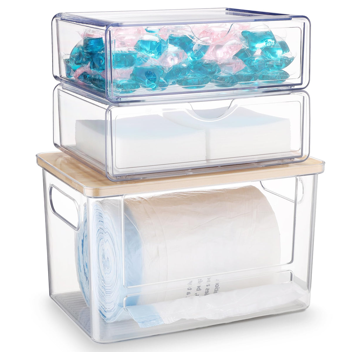 3Pcs Extra Large Laundry Room Organization and Stora | All Products - Image 1