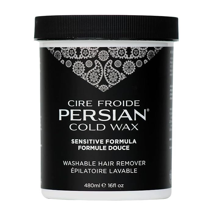 Persian Cold Wax | All-Natural Sugar Wax for Body Hair Removal - 16 fl oz (480 ml)