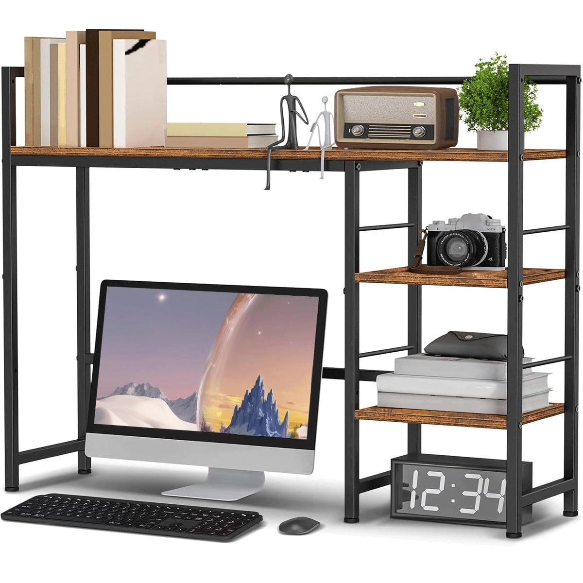 HavenlyYouth Desk Shelf, 38.6 Inch Wood Desk Organiz | All Products - Image 1