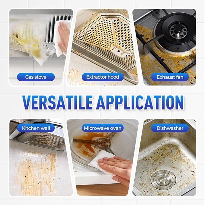 Multifunctional Powerful Kitchen Foam Cleaner, Upgrade Kitchen Degreaser Heavy-Duty Grease Remover for Stove, Fast-Acting All-Purpose Cleaner for Bathroom (1)