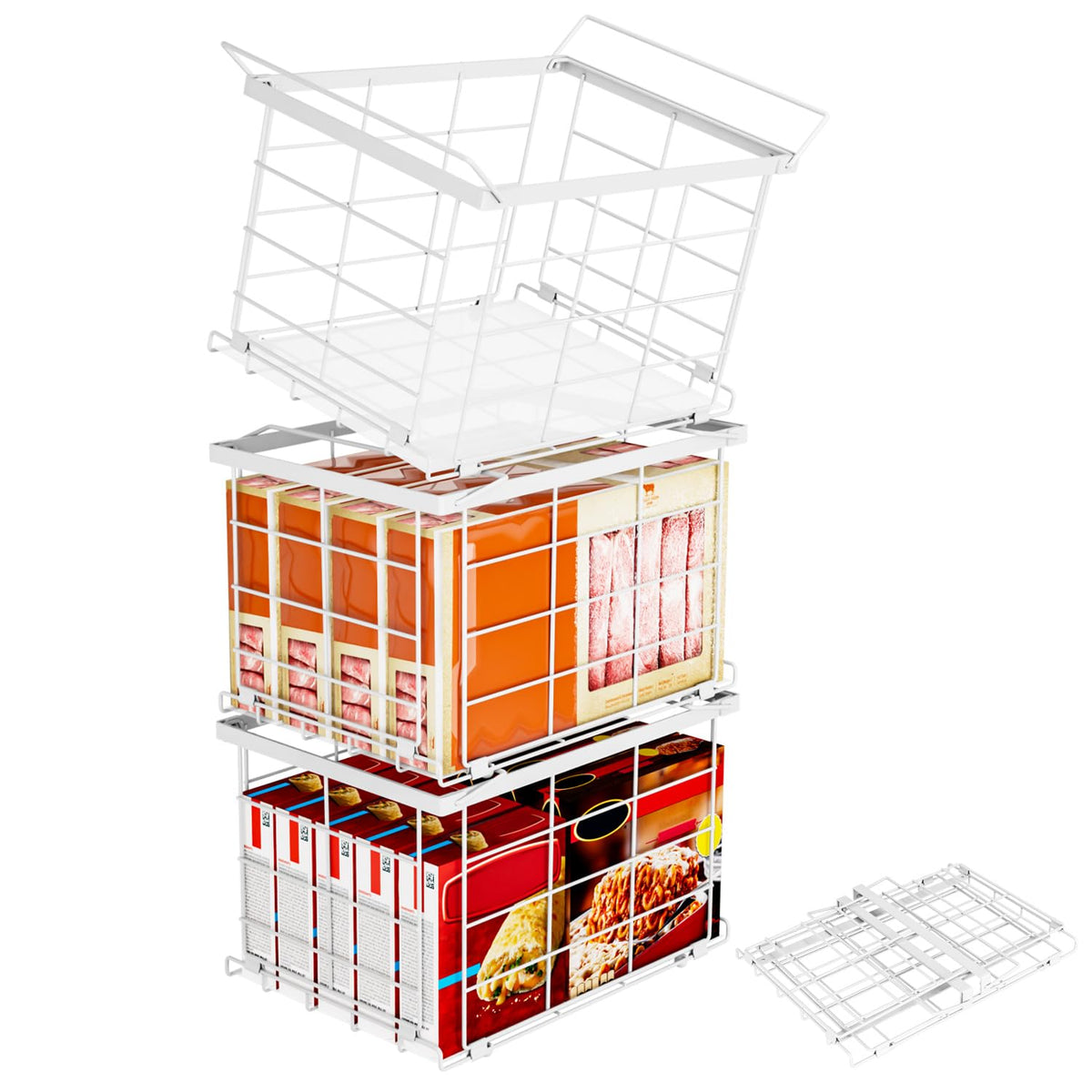Freezer Organizer Bins for 3.5 Cu.Ft,Upgrade Quick | Home Organization - Image 1