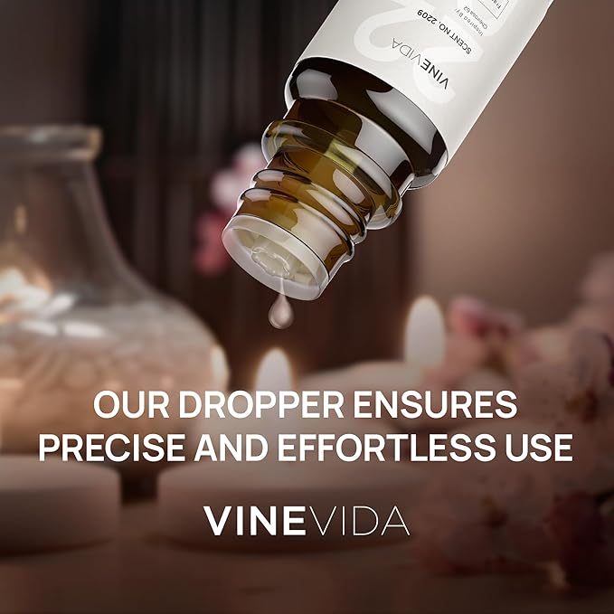 VINEVIDA [0.33oz] Scent No.34 - Natural Fragrance Oil for Candle & Soap Making - Made in USA