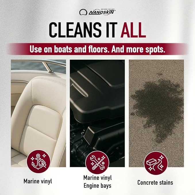 Nanoskin HOME RUN Heavy Duty Industrial Degreaser 1 Gallon – Removes Oil, Grease & Soil on Appliance, Grill, Stovetop, Concrete, Tool, Engine, Fiberglass, Aluminum, Stainless Steel & Kitchen Surface