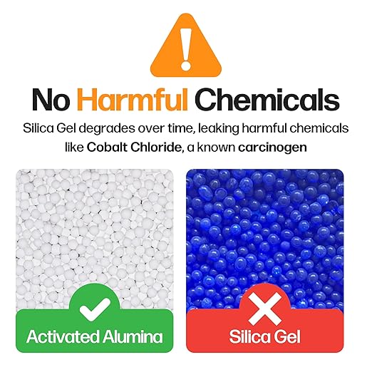 Slice Engineering (4lb) Activated Alumina Desiccant | 10X More Powerful Than Silica Gel | Infinitely Rechargeable | Prevent Wet Filament | Reusable Desiccant | Made in The USA