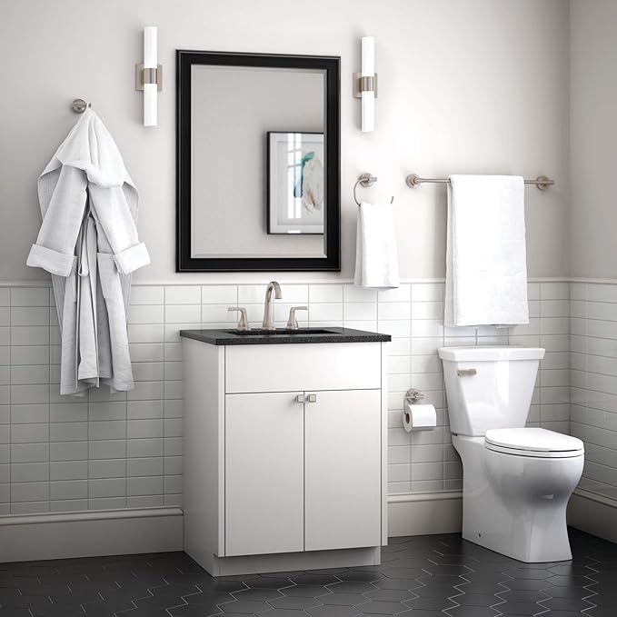 Franklin Brass VOI64-SN Voisin 4 Piece -bath Hardware Kit, Brushed Nickel