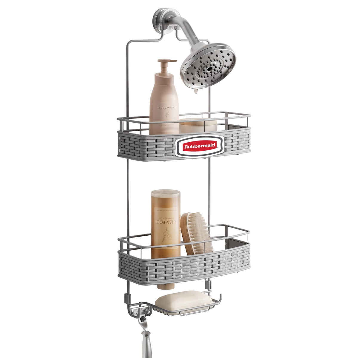 Rubbermaid Hanging Shower Caddy - Rust-Resistant Shower - Image 1