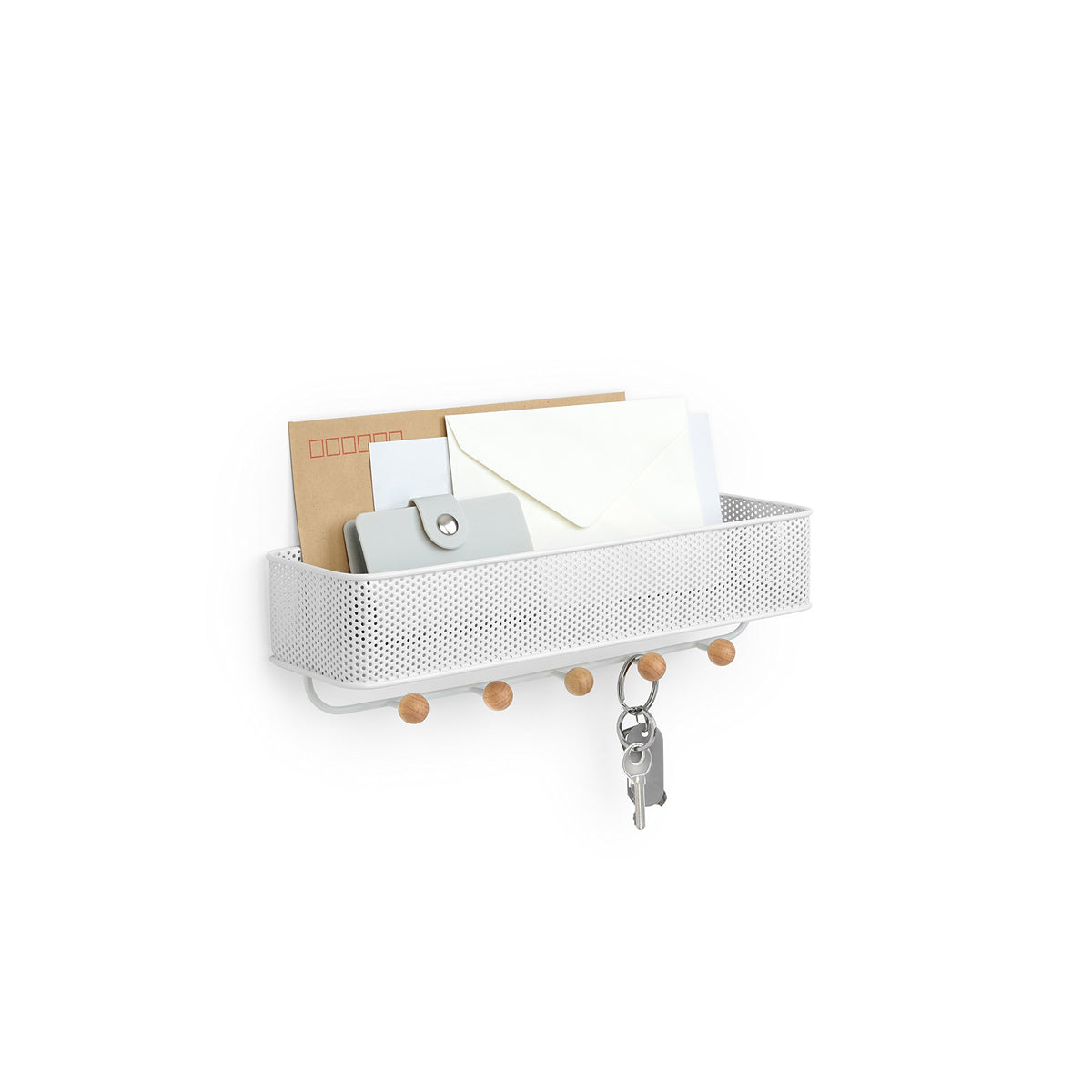 Umbra Estique Entryway Organizer, Wall Mount Key Holder - Image 1