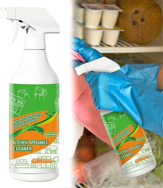 Natural Enzyme Multi-Purpose Cleaner, Heavy Duty Degreaser for Kitchen Appliances, Oven, Stove, Range Hood, All Household Surfaces, Easy Cleaning (1pc)