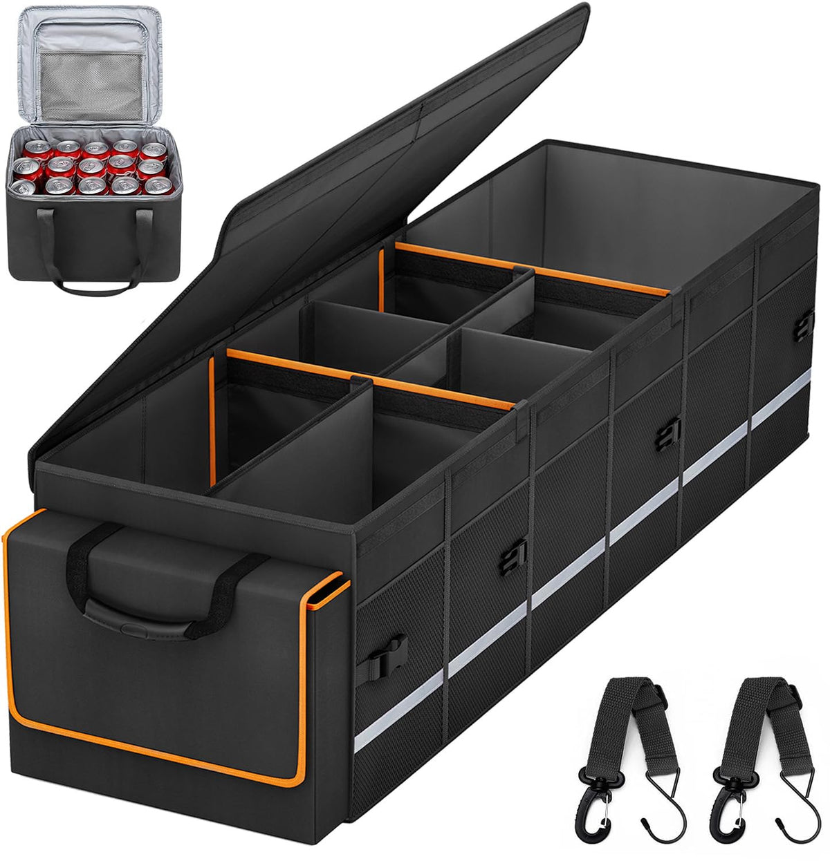 Car Trunk Organizer and Storage with Lid & | Home Organization - Image 1