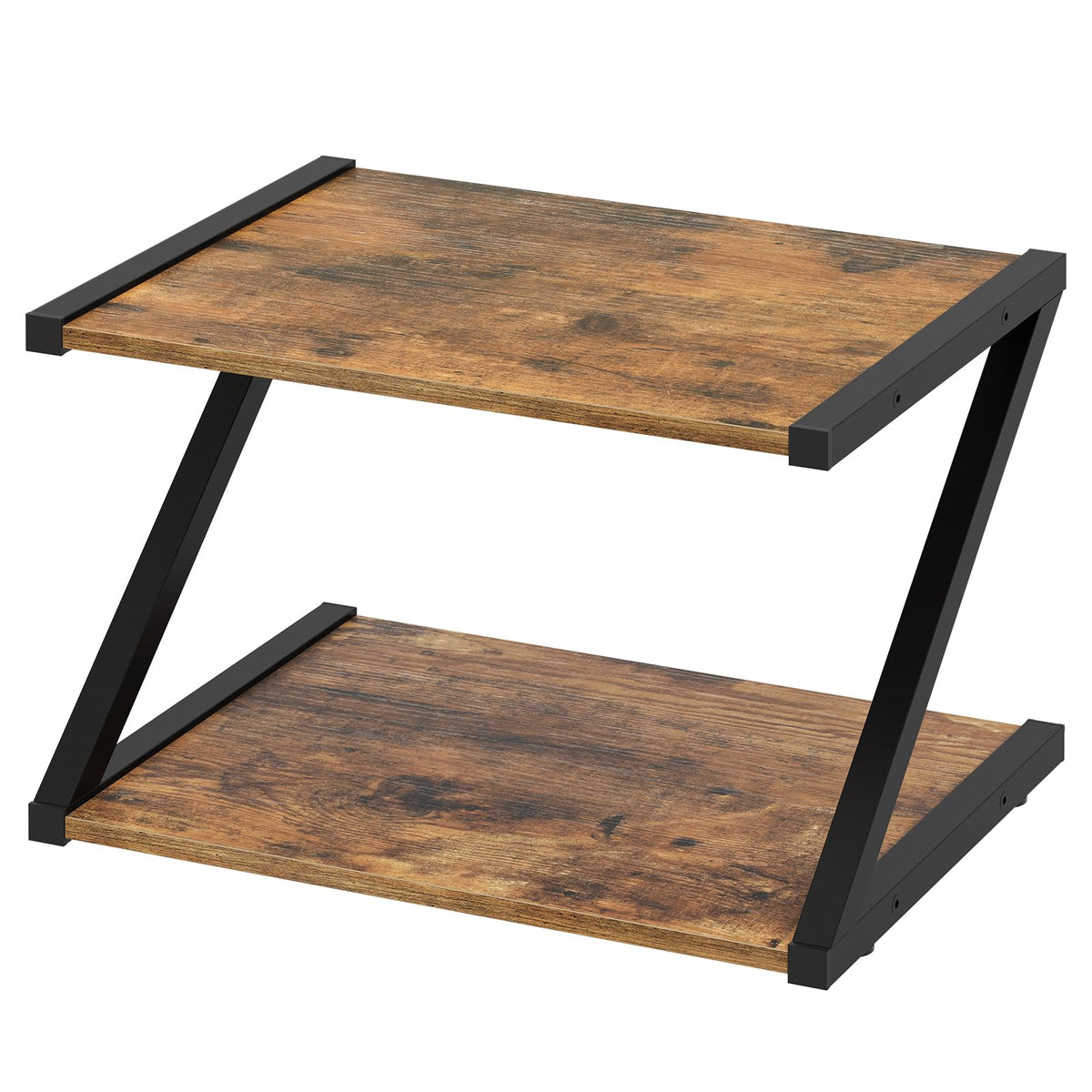 Desktop Printer Stand, 2-Tier Printer Table with Storage Shelf - Image 1