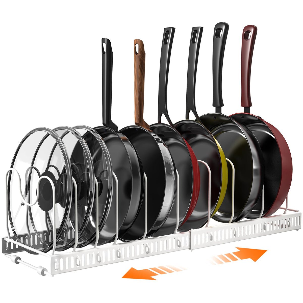 Puricon Expandable Adjustable Pot Pan Organizer for | All Products - Image 1