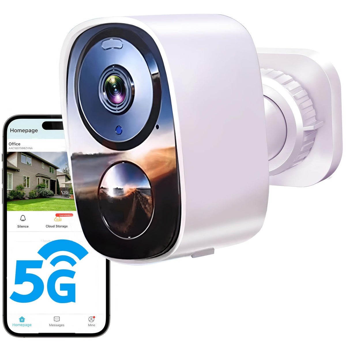 2026 Upgraded 2K Security Cameras Wireless Outdoor, Free Cloud - Image 1