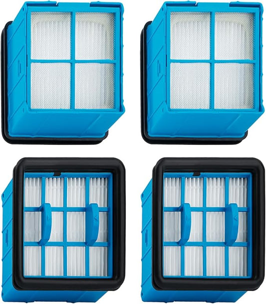 3882 Crosswave Omniforce Replacement Parts for Bissell 3882/3883 / 3967F / 3970F CrossWave OmniForce/OmniFind Vacuum Cleaner, 4 HEPA Filters