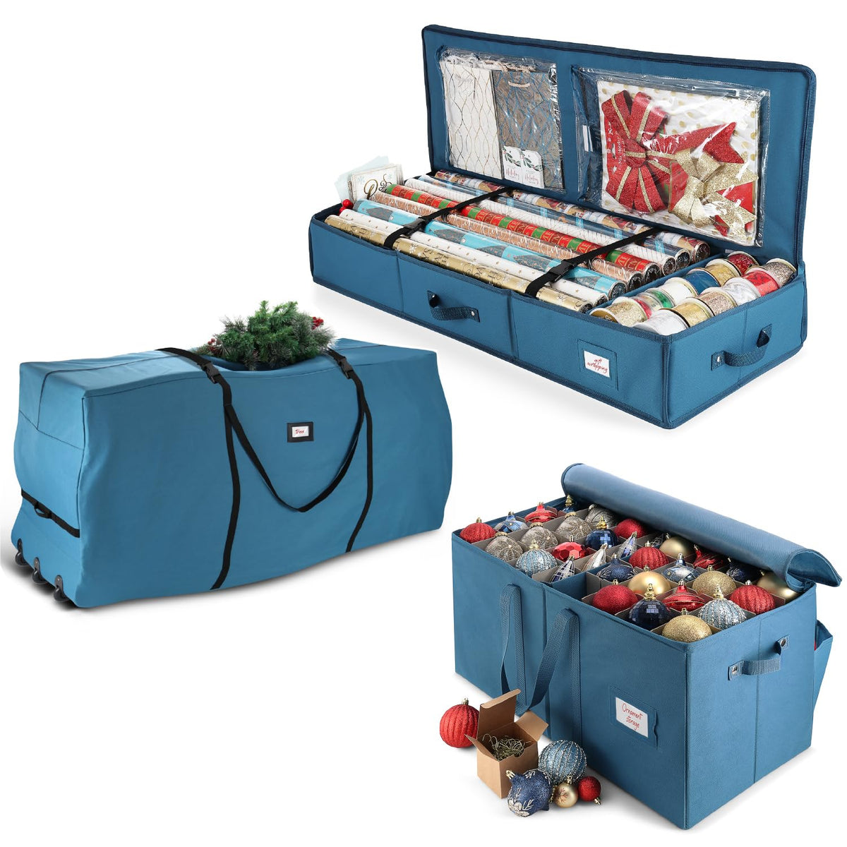 Hearth & Harbor Christmas Tree Storage Bag 7.5 ft | Home Organization - Image 1