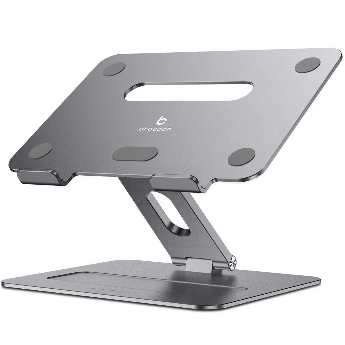 Adjustable MacBook Laptop Stand for Desk | Ergonomic Aluminum - Image 1