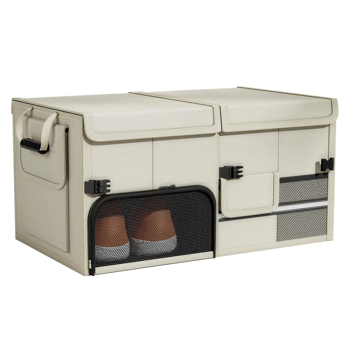 Foldable Car Trunk Organizer with Multi-Compartment – - Image 1