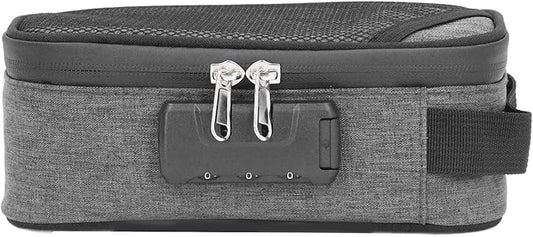 Odor Proof Pouch Organizer, Code Lock Design Smell Proof Container Portable Easy Using for Travel