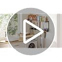Broom Holder Wall Mount with Cleaning Supplies Organizer, Laundry - Image 8