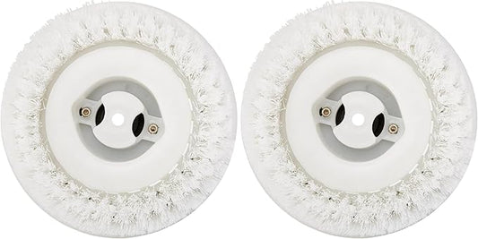 Koblenz 45-0136-7 Carpet Shampoo Brushes, 4-Pack (Polyethylene, Standard Twist Knotted Bristles, 2 Count)