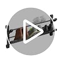 Foldable 26-Inch Wall Mounted Shoe Rack Organizer, Holds 6 Pairs - Image 8
