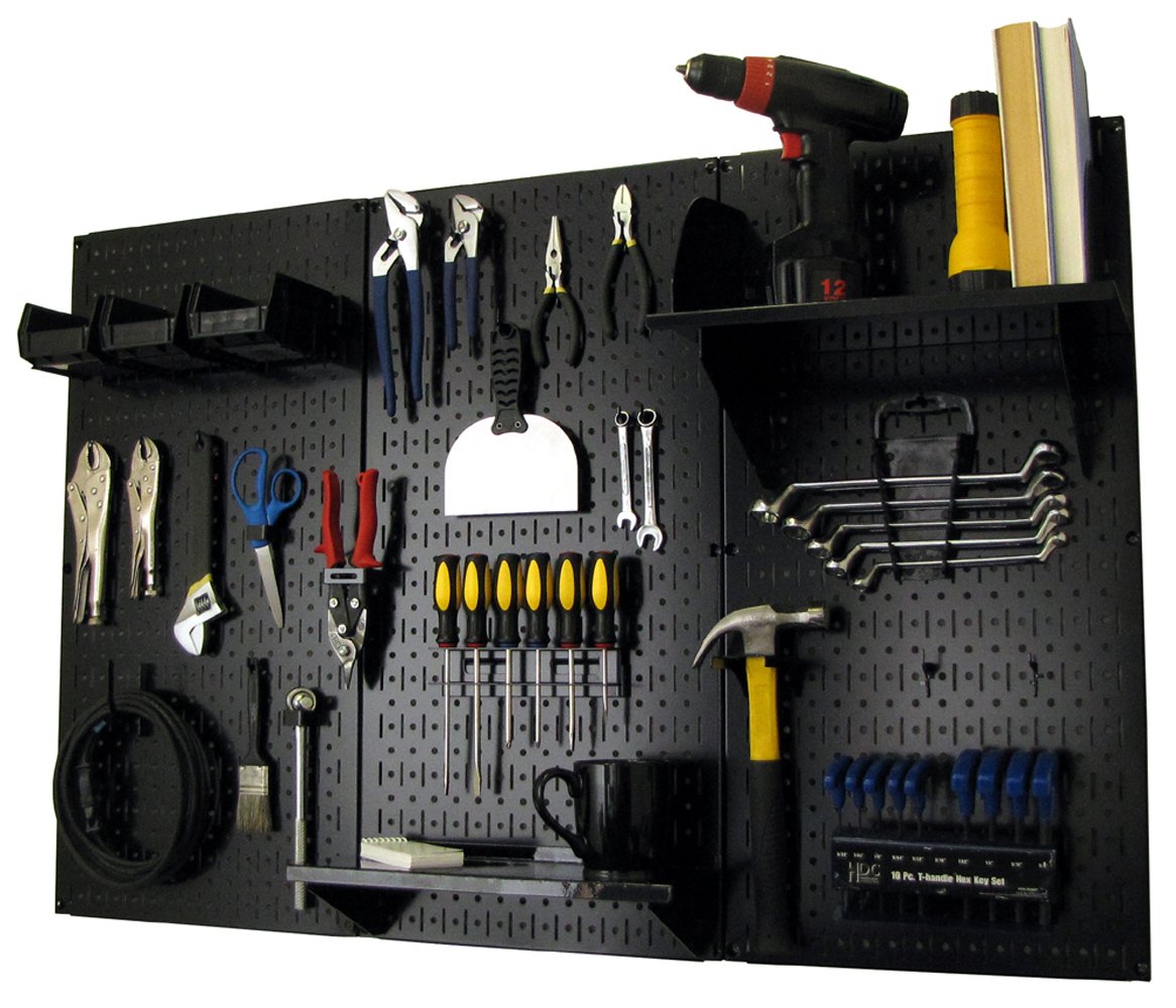 Wall Control Pegboard Organizer 4 ft. Metal Pegboard Standard - Image 1