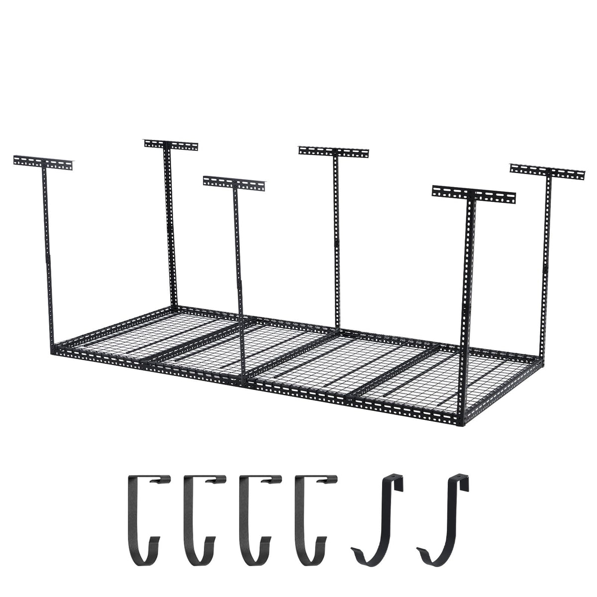 Garvee 4x6 ft Overhead Garage Storage Rack, Height | Garage Storage - Image 1