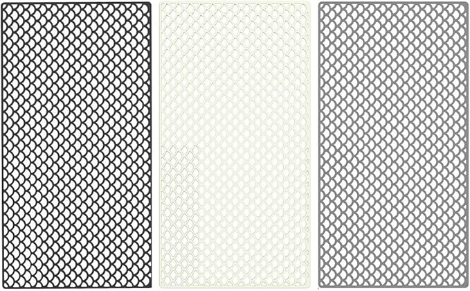 Sink Protectors for Kitchen Sink, 30"x16" Non-Slip Silicone Sink Mats Protect Your Stainless Steel Bottom of Kitchen Sink or Drying Rack(Gray)