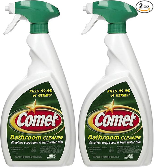 Comet Bathroom Cleaner Spray - 32 oz - 2 pk
