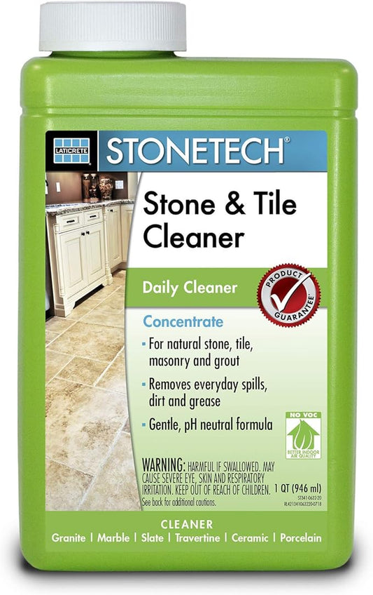 STONETECH Stone & Tile Cleaner, 1 Quart/32OZ (946ML) Bottle