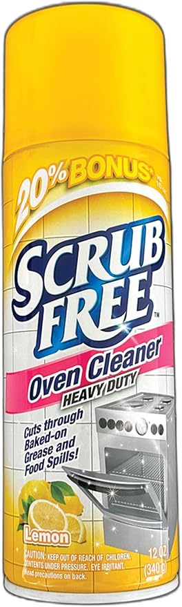 All in One Scrub Free Oven Cleaner Heavy Duty - Lemon - 1 pk 12 oz (1)