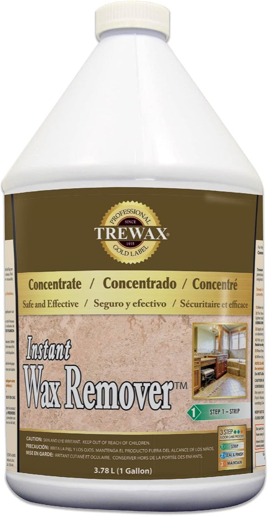 Trewax Professional Gold Label Heavy Duty Floor Stripper, 1-Gallon