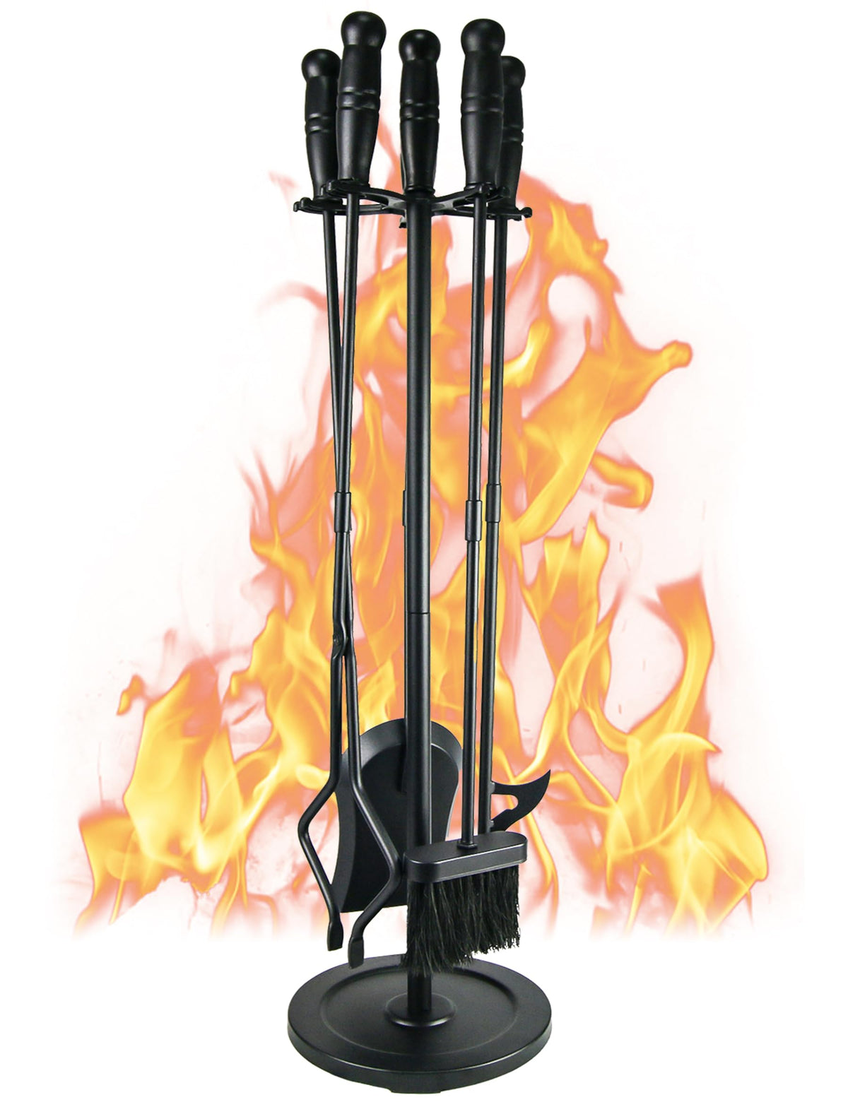 Fireplace Tools 5 Pcs 31.5In Fireplace Tool Set Indoor - Image 1