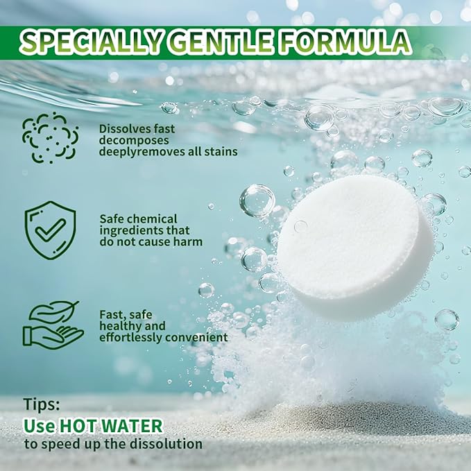 Coffee Maker Cleaner & Descaler Tablets and Garbage Disposal Cleaner and Deodorizer Tablets