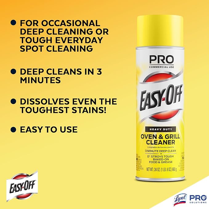 Easy off Heavy Duty Oven and Grill Cleaner, 48 Ounce