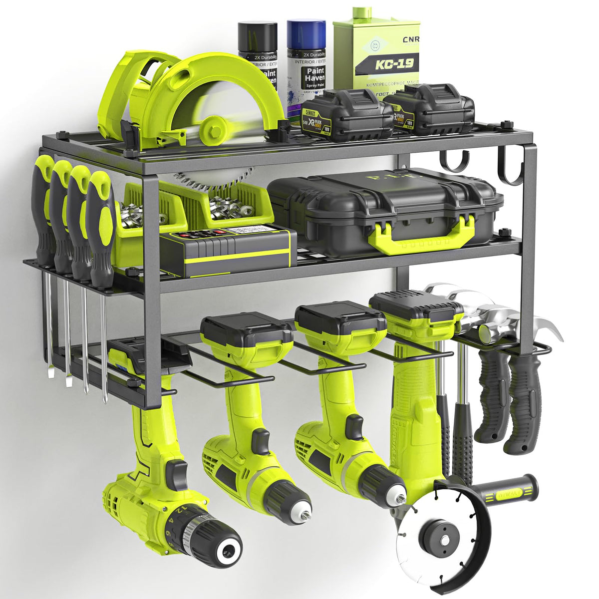 Power Tool Organizer, Heavy Duty Iron - Image 1