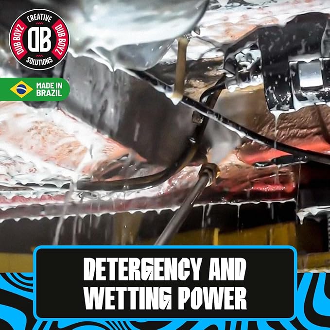 DUB BOYZ D-OFF Heavy-Duty Cleaner & Degreaser, Industrial Strength, Cuts Through Grease and Grime, Safe on Metal, Plastic, Rubber, Biodegradable & Phosphate-FreeWheel Cleaner