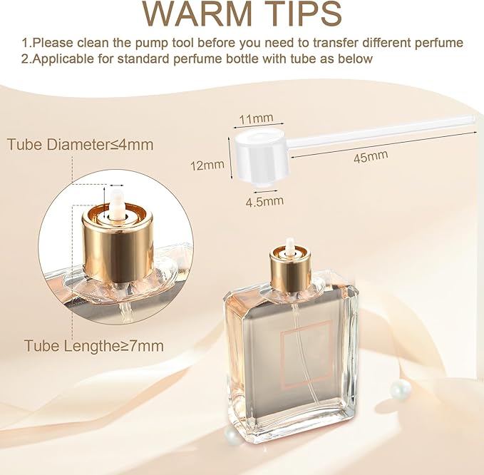 Domensi 60 Pcs 10/20/30 ml Perfume Travel Refillable Bottles Glass Spray Bottle Perfume Atomizer for Cologne Dispenser Leak-proof Fragrance Bottles Atomizer Pump Bottle Kit (Gold)