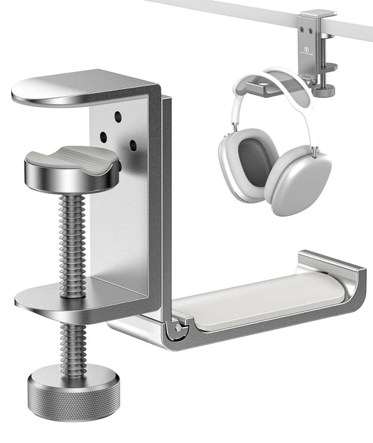 Foldable Headphone Stand and Hook – Aluminum Headset - Image 1