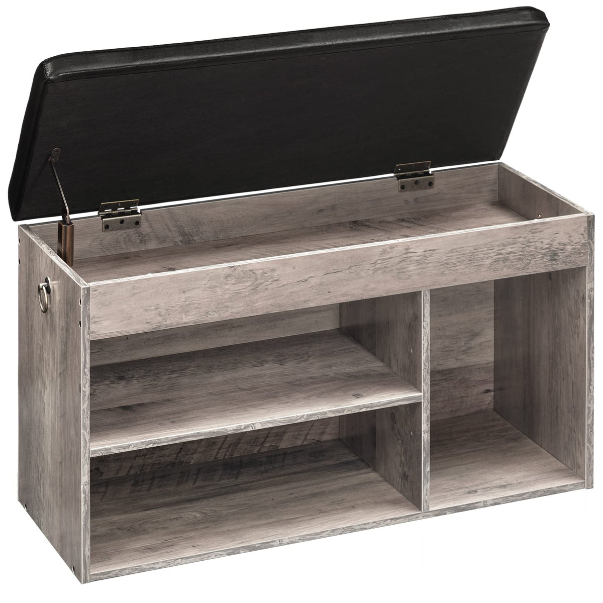 HOOBRO Shoe Storage Bench with Cushion, 32.3" Entryway Bench - Image 1
