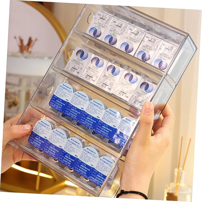 Acrylic Makeup Storage Case Jewelery Box Multipurpose Transparent Organize Your Cosmetics Easily