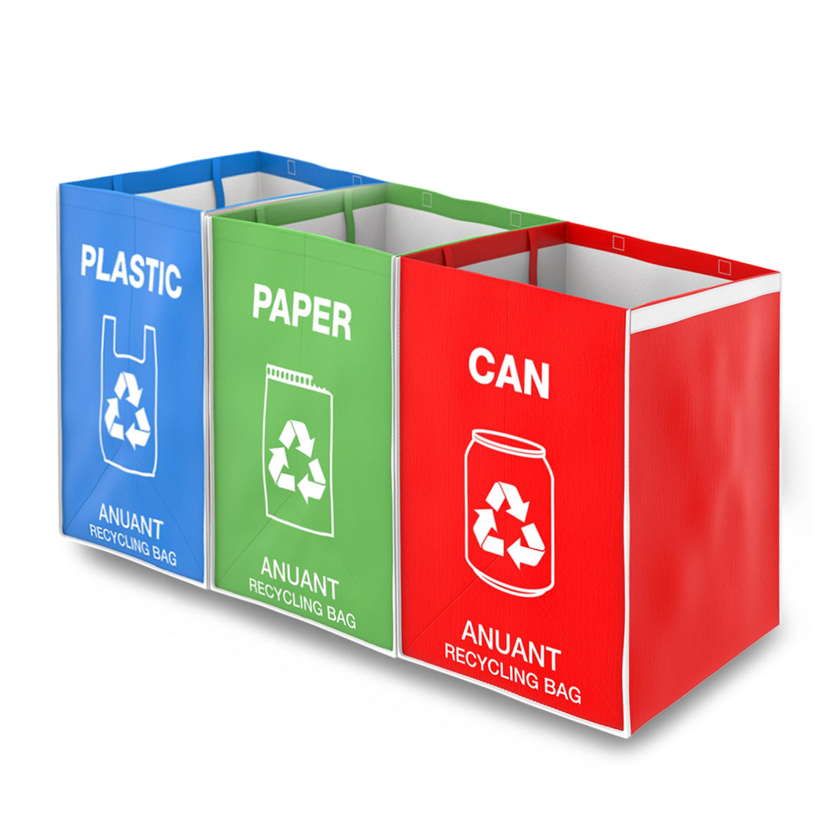 Separate Recycling Waste Bin Bags for Kitchen Office in Home - Image 2